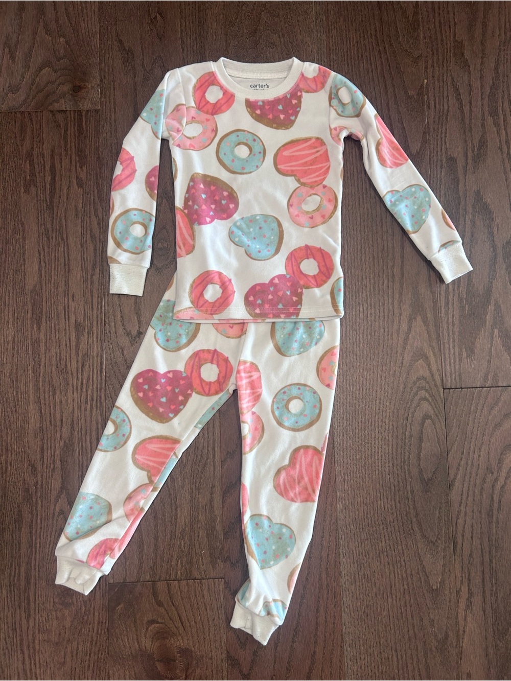 Carter's Size 3T Girl's Donut Pyjamas